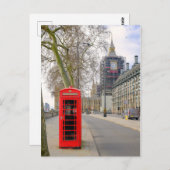 Westminster und Big Ben, London UK Postcard Postkarte (Vorne/Hinten)