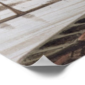 Westminster von der Waterloo-Brücke, die die Poster (Ecke)