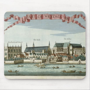 Westminster, welches die Abtei zeigt Mousepad
