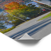 Westmore Church am Willoughby-See Poster (Ecke)