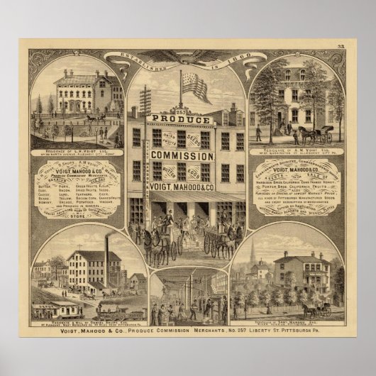 Westmoreland Landkreis, Pennsylvania Poster (Vorne)
