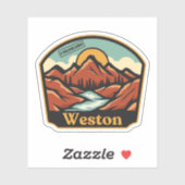 Weston, Colorado Sticker (Blatt)