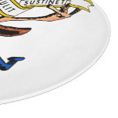 Weston Connecticut Deer Schneidebrett (Ecke)