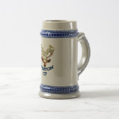 Weston CT Deer Bierglas (VorderseiteRechts)