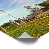 Weston, Missouri, Bauernhof Poster (Ecke)