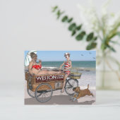 Weston Super Mare Postkarte (Stehend Vorderseite)