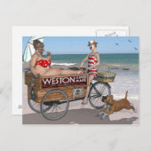 Weston Super Mare Postkarte (Vorne/Hinten)