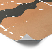 Weston Super Mare Reiseplakat. Poster (Ecke)