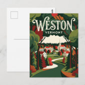 Weston USA Postkarte (Vorne/Hinten)