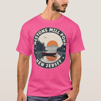 Westons Mill Pond New Jersey Sonnenuntergang T-Shirt