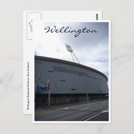 Westpac Stadium Wellington Postkarte (Vorne/Hinten)