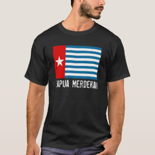 Westpapua Merdeka! Morgen-Stern-Flaggen-T - Shirt