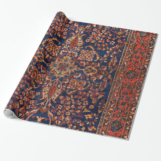 Westpersien Royal Blauer Gelb Geschenkpapier