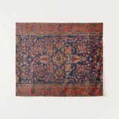 Westpersien Royal Blauer Gelb  Wandteppich (Vorderseite (Horizontal))