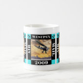WESTPEX 2009 Luftpost-Tasse Kaffeetasse (Mittel)