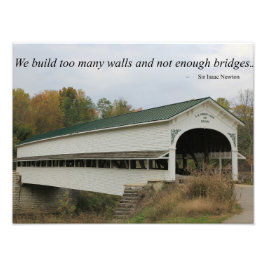 Westport Covered Bridge Inspiration Fotodruck