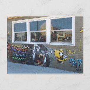 Westport Graffiti #5 Postkarte