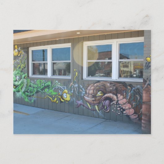 Westport Graffiti #6 Postkarte (Vorderseite)