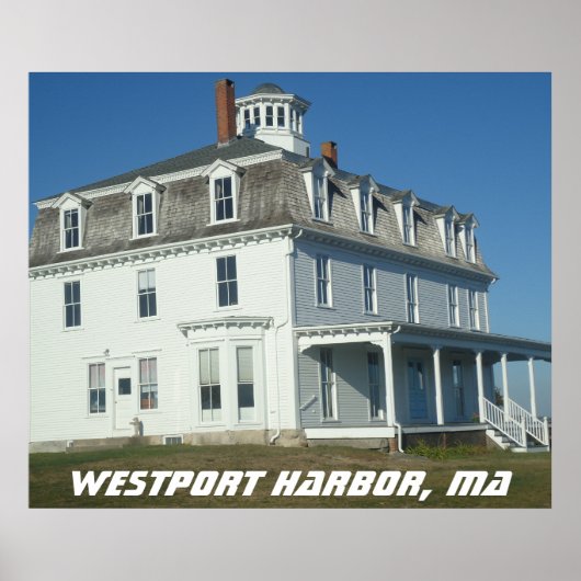 Westport Harbor, MA Poster (Vorne)