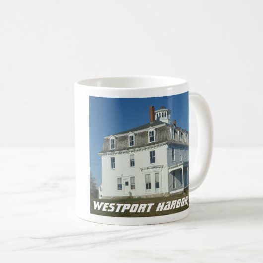 Westport Harbor, Mass Kaffeetasse (VorderseiteRechts)