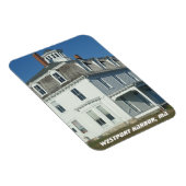 Westport Harbour, Massachusetts Magnet (Rechte Seite)