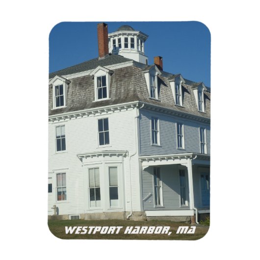 Westport Harbour, Massachusetts Magnet (Vertikal)