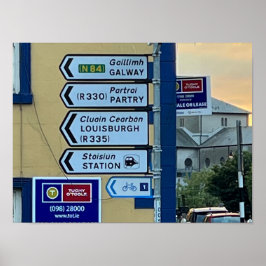 Westport Landkreis Mayo Ireland Europe Poster