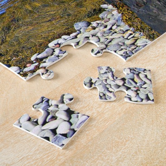 WestQuoddy Hauptleuchtturm, Lubec Maine Puzzle (Seite)