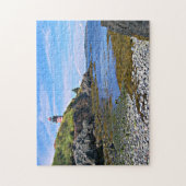 WestQuoddy Hauptleuchtturm, Lubec Maine Puzzle (Vertikal)