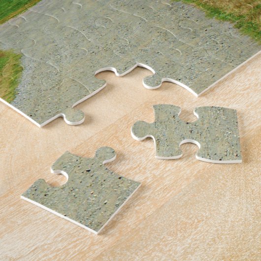 WestQuoddy Hauptleuchtturm, Lubec Maine Puzzle (Seite)