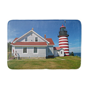 WestQuoddy Hauptleuchtturm, Maine Badematte