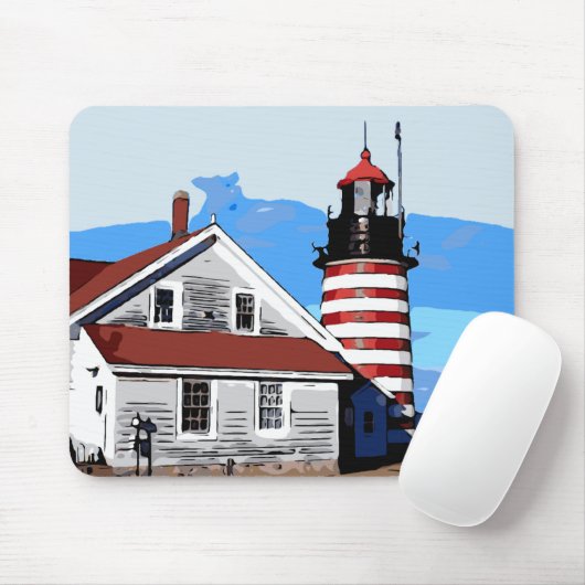 WESTQUODDY HEAD MOUSEPAD (Mit Mouse)