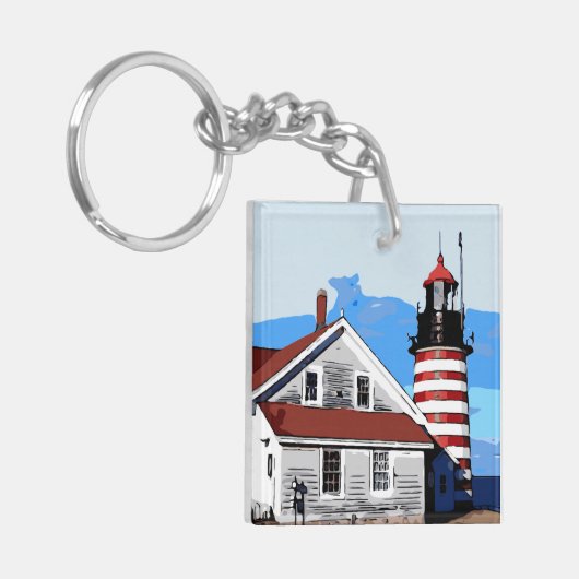 WESTQUODDY HEAD SCHLÜSSELANHÄNGER (Vorderseite links)