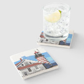 WESTQUODDY HEAD STEINUNTERSETZER (Seitenansicht)