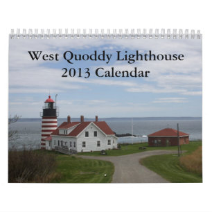 WestQuoddy Leuchtturm-Kalender Kalender