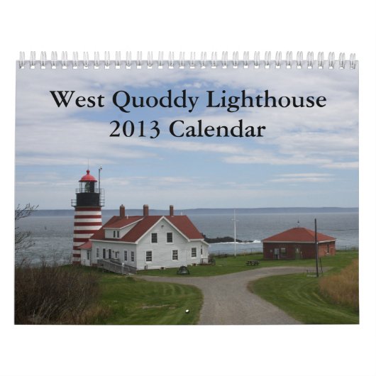 WestQuoddy Leuchtturm-Kalender Kalender (Titelbild)