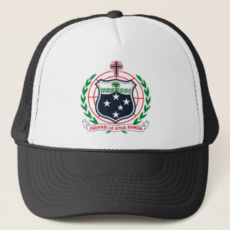 Westsamoa-inseln Wappen Hut Truckerkappe