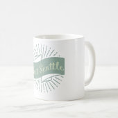 Westseattle-Tasse Kaffeetasse (VorderseiteRechts)