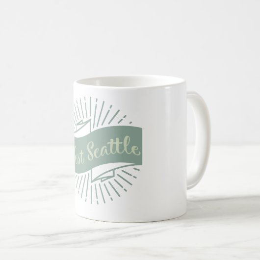 Westseattle-Tasse Kaffeetasse (VorderseiteRechts)
