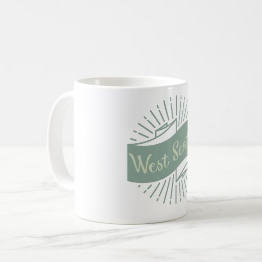 Westseattle-Tasse Kaffeetasse (Vorderseite Links)