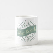 Westseattle-Tasse Kaffeetasse (Mittel)
