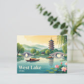 Westsee China Postkarte (Stehend Vorderseite)