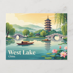 Westsee China Postkarte