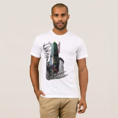 Westseite denkt, dass ich Fliege bin T-Shirt (Vorne ganz)