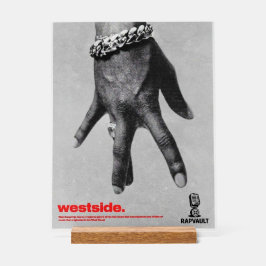 Westside Acrylschild