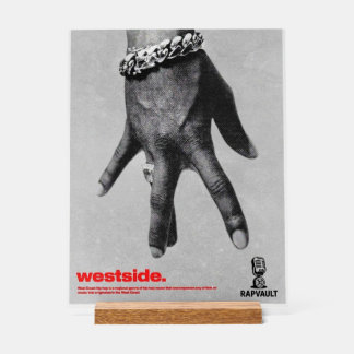 Westside Acrylschild