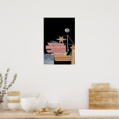 Westside Billiards Poster (Küche)