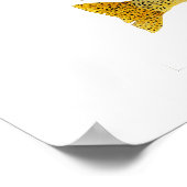 Westslope Cutthroat Trout Artwork Poster (Ecke)