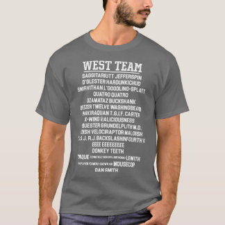 WESTTEAM Ost-West-Uni Bowl T-Shirt