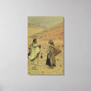 Westtibetaner, 1875 leinwanddruck